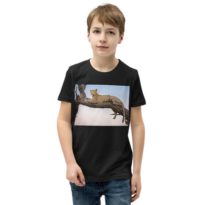 Premium Soft Crew Neck - Leopard Sunset