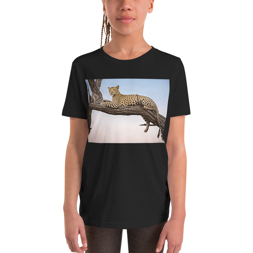 Premium Soft Crew Neck - Leopard Sunset