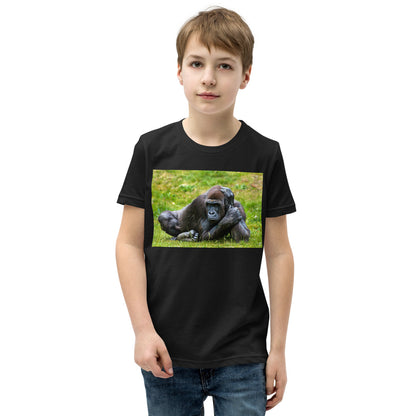 Premium Soft Crew Neck - Gorilla in the Grass