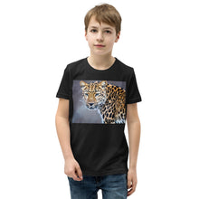 Load image into Gallery viewer, Premium Soft Crew Neck - Blue Eyed Leopard
