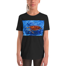 Load image into Gallery viewer, Premium Soft Crew Neck - Sea Turtle in Blue Water
