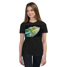 Load image into Gallery viewer, Premium Soft Crew Neck - Panther Chameleon Close Up
