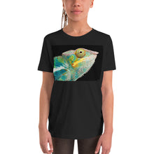 Load image into Gallery viewer, Premium Soft Crew Neck - Panther Chameleon Close Up
