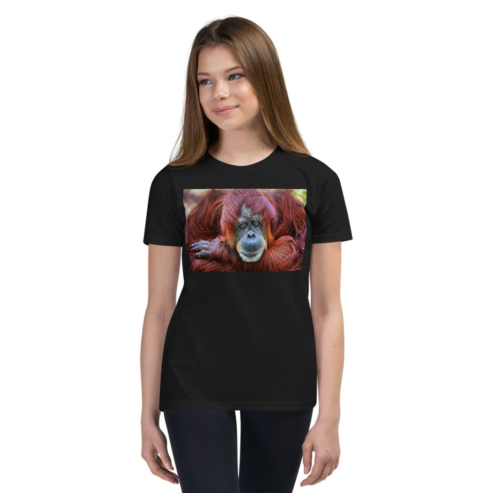 Premium Soft Crew Neck - Natural Redhead Orangutan
