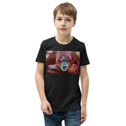 Premium Soft Crew Neck - Natural Redhead Orangutan