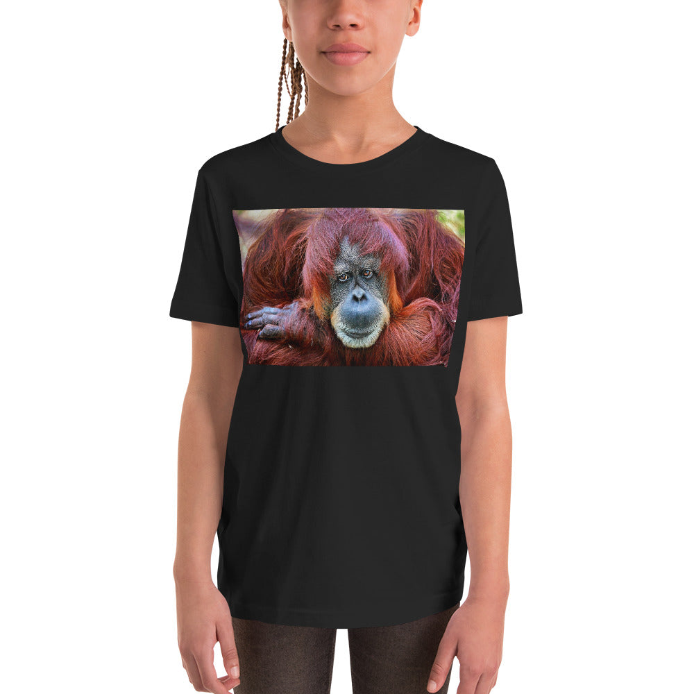 Premium Soft Crew Neck - Natural Redhead Orangutan