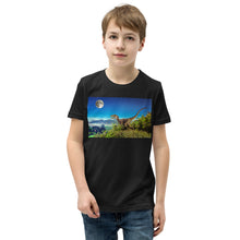 Load image into Gallery viewer, Premium Soft Crew Neck - Dinosaur &amp; Moon
