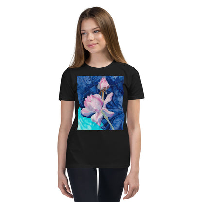 Premium Soft Crew Neck - Pink Flower