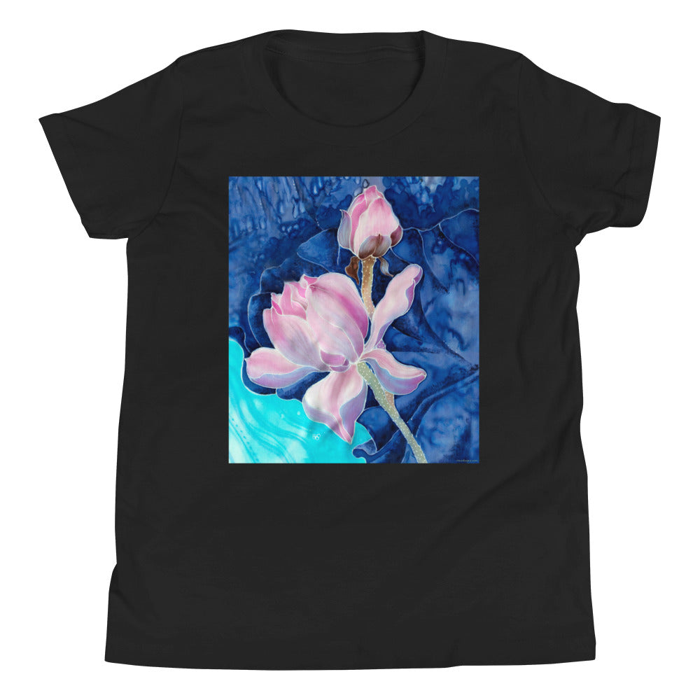 Premium Soft Crew Neck - Pink Flower