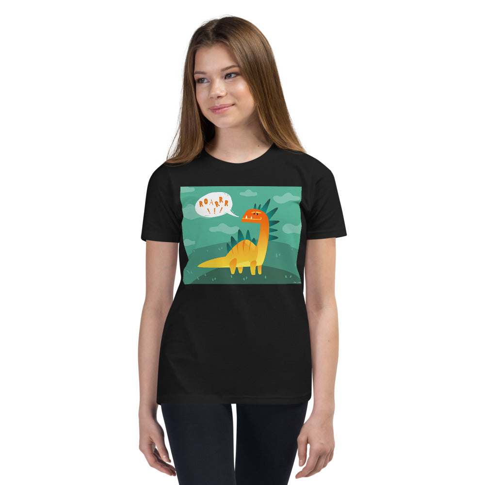 Premium Soft Crew Neck - Dino Roar