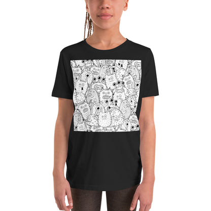 Premium Soft Crew Neck - Funny Monsters