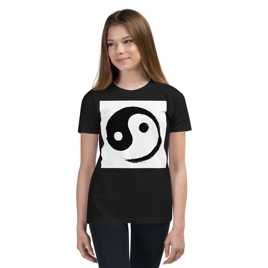 Premium Soft Crew Neck - Ink Brush Yin Yang
