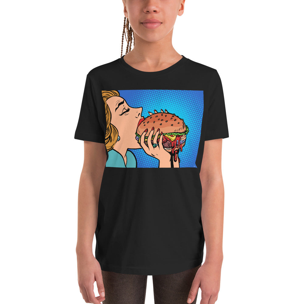 Premium Soft Crew Neck - Hamburger Feast