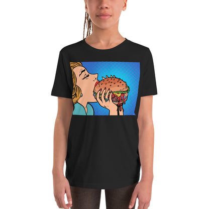 Premium Soft Crew Neck - Hamburger Feast