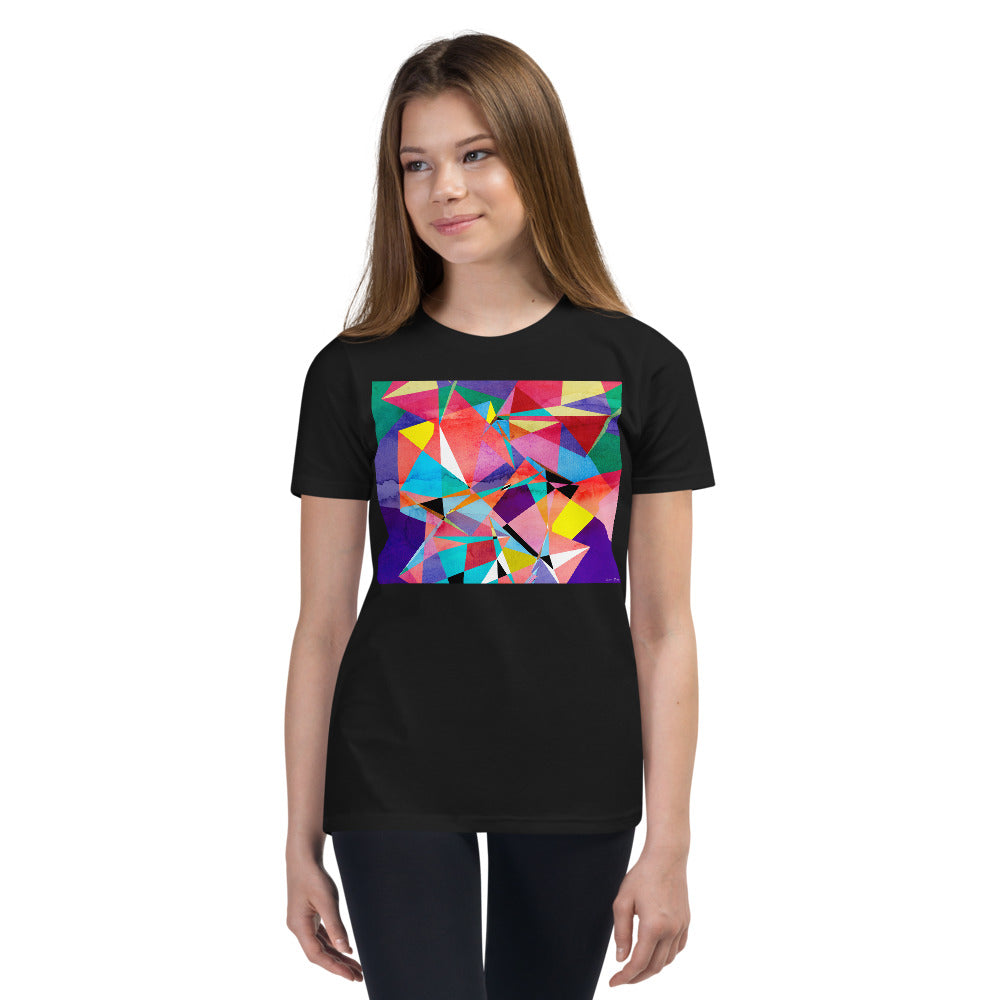Premium Soft Crew Neck - Abstract Triangles