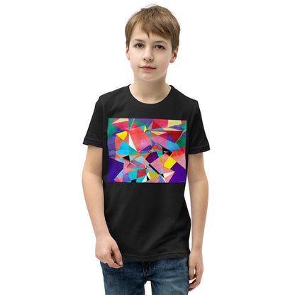 Premium Soft Crew Neck - Abstract Triangles