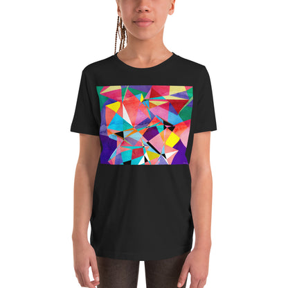 Premium Soft Crew Neck - Abstract Triangles