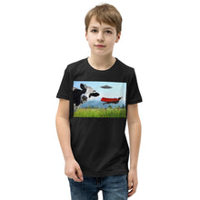 Load image into Gallery viewer, Premium Soft Crew Neck - Cow &amp; Strange Flying Things
