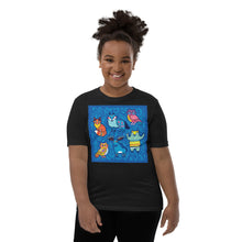 Load image into Gallery viewer, Premium Youth Tee - Blue Moose &amp; Friends
