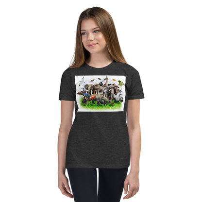 Premium Soft Crew Neck - Animal Montage - Ronz-Design-Unique-Apparel