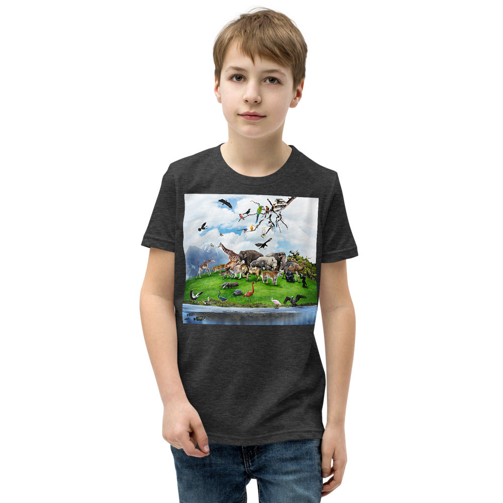 Premium Soft Crew Neck - Animal Montage #2 - Ronz-Design-Unique-Apparel