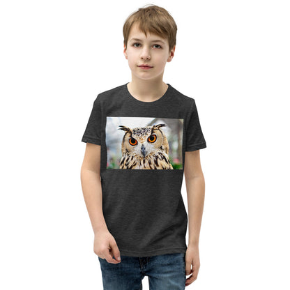 Premium Soft Crew Neck - Orange Eyed Owl