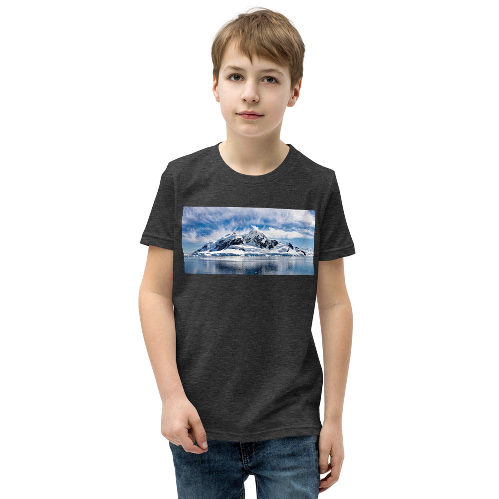 Premium Soft Crew Neck - Wispy Antartica Clouds