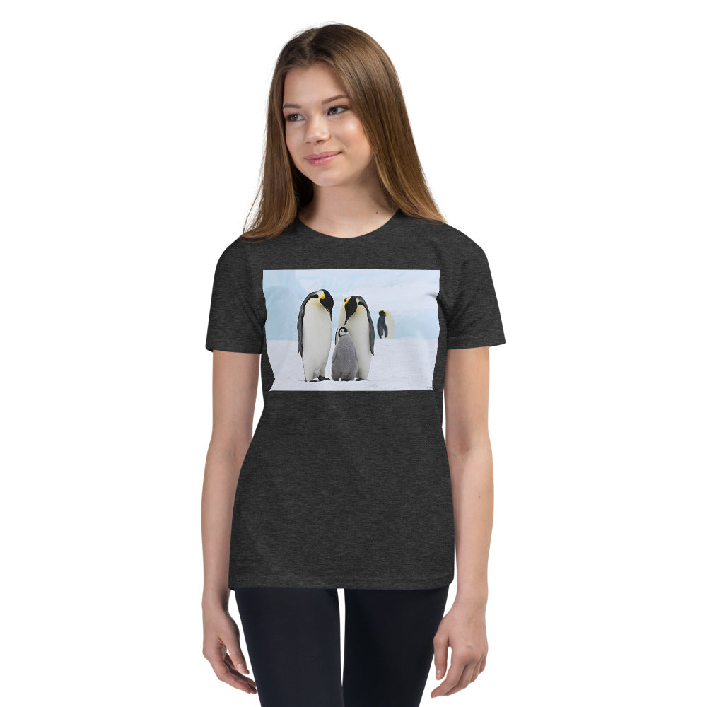 Premium Soft Crew Neck - Emperor Penguin Family