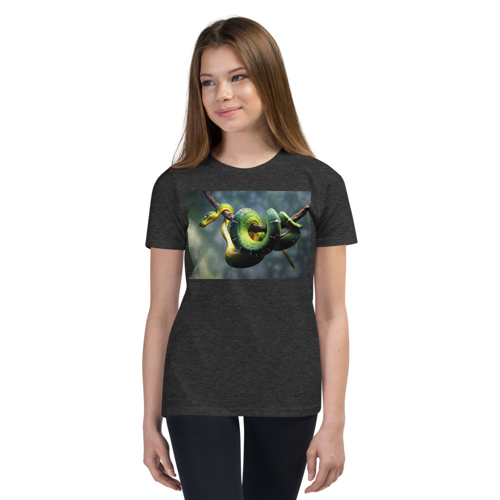 Premium Soft Crew Neck - Green Tree Python