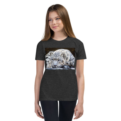 Premium Soft Crew Neck - Snow Leopard