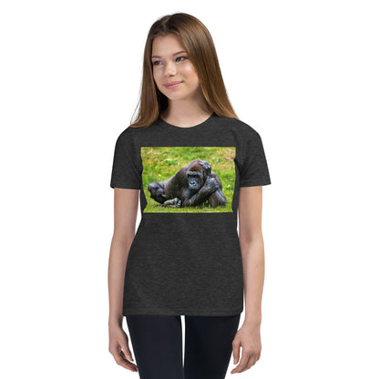 Premium Soft Crew Neck - Gorilla in the Grass