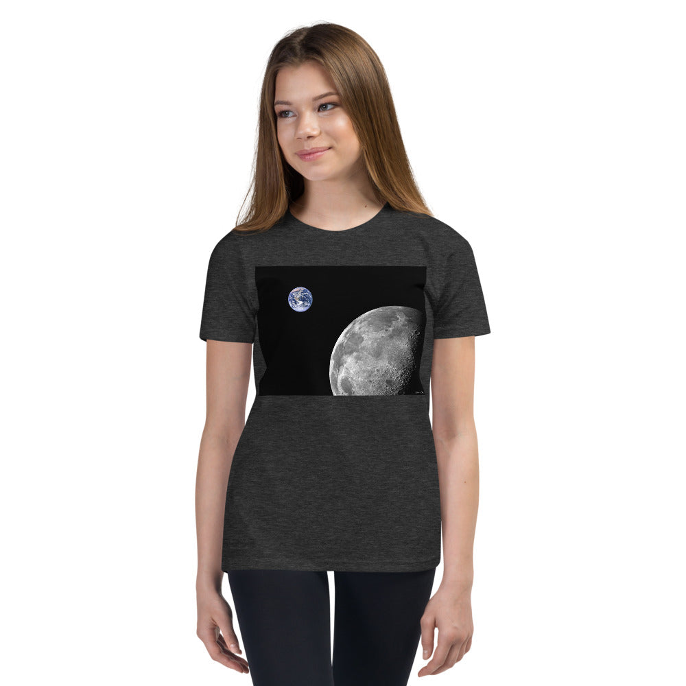 Premium Soft Crew Neck - NASA Photo: Earth & Moon