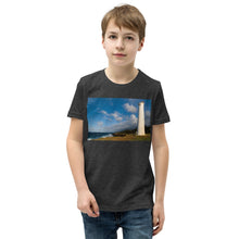 Load image into Gallery viewer, Premium Soft Crew Neck - N. Shore Lighthouse Big Island Hawaii

