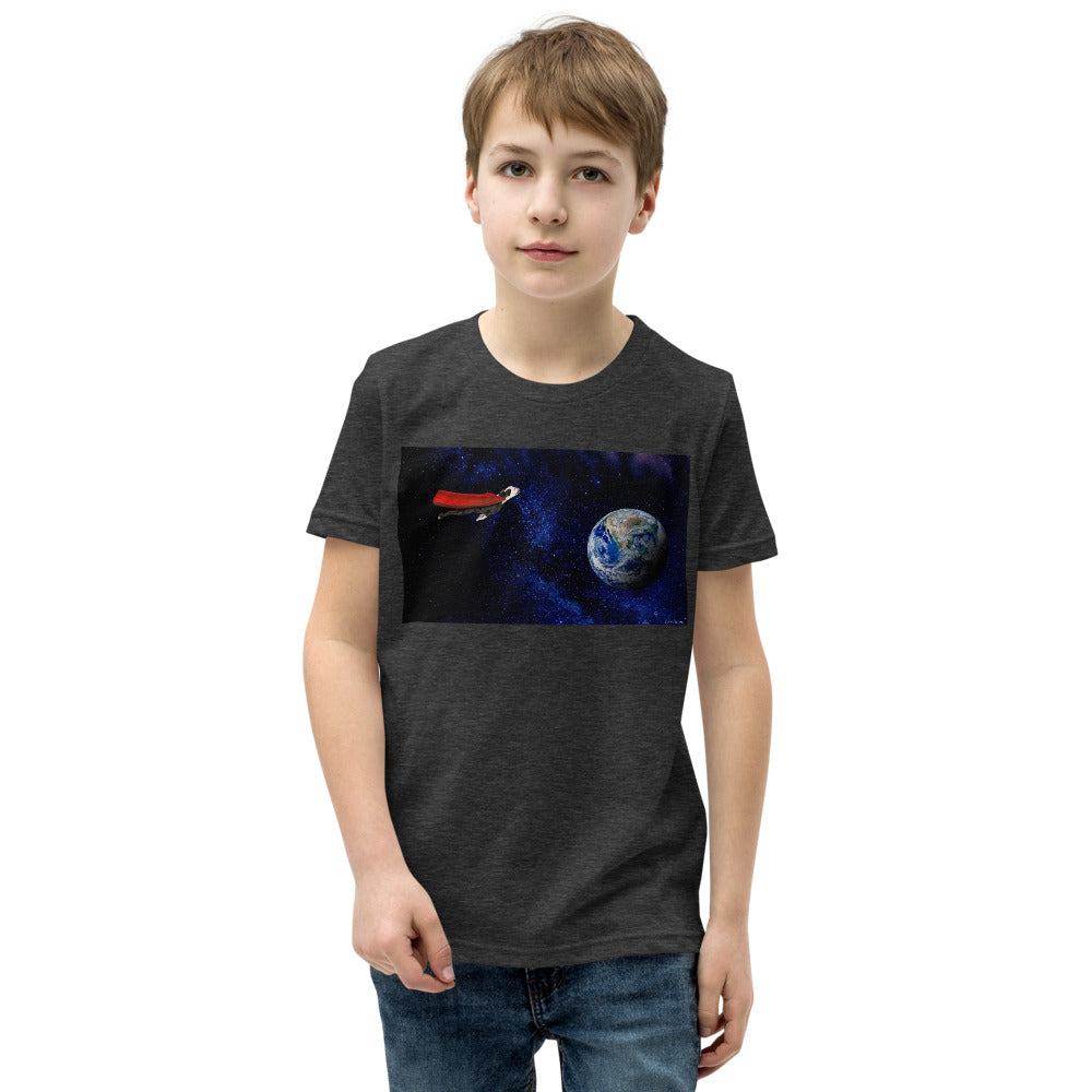 Premium Soft Crew Neck - Super Dog in Space