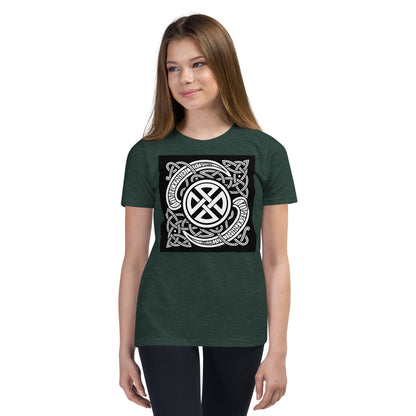 Premium Soft Crew Neck - Viking Runes & Celtic Knot Design