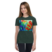 Load image into Gallery viewer, Premium Soft Crew Neck - Red Flower Watercolor #3
