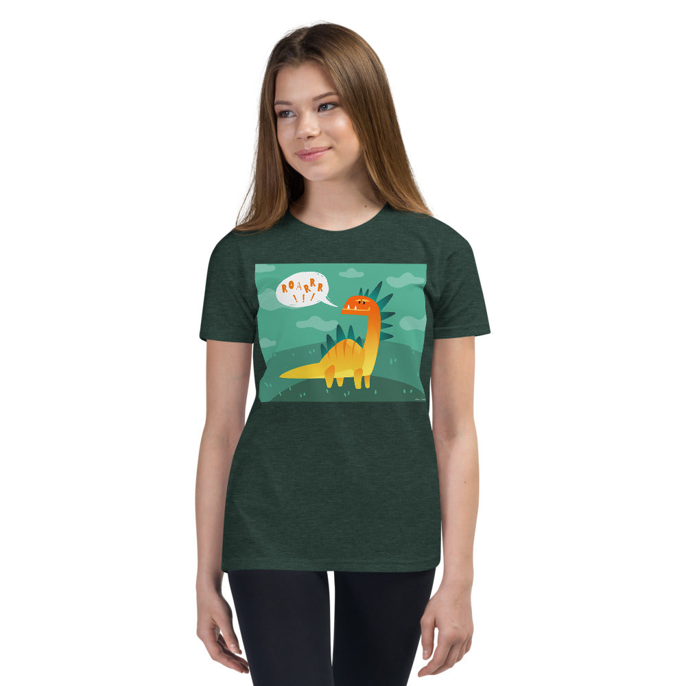 Premium Soft Crew Neck - Dino Roar
