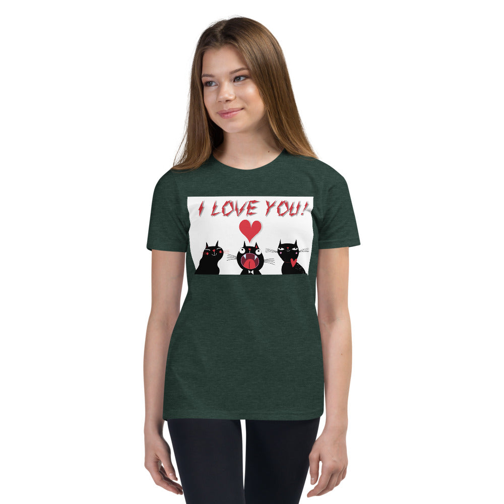 Premium Soft Crew Neck - I Love You