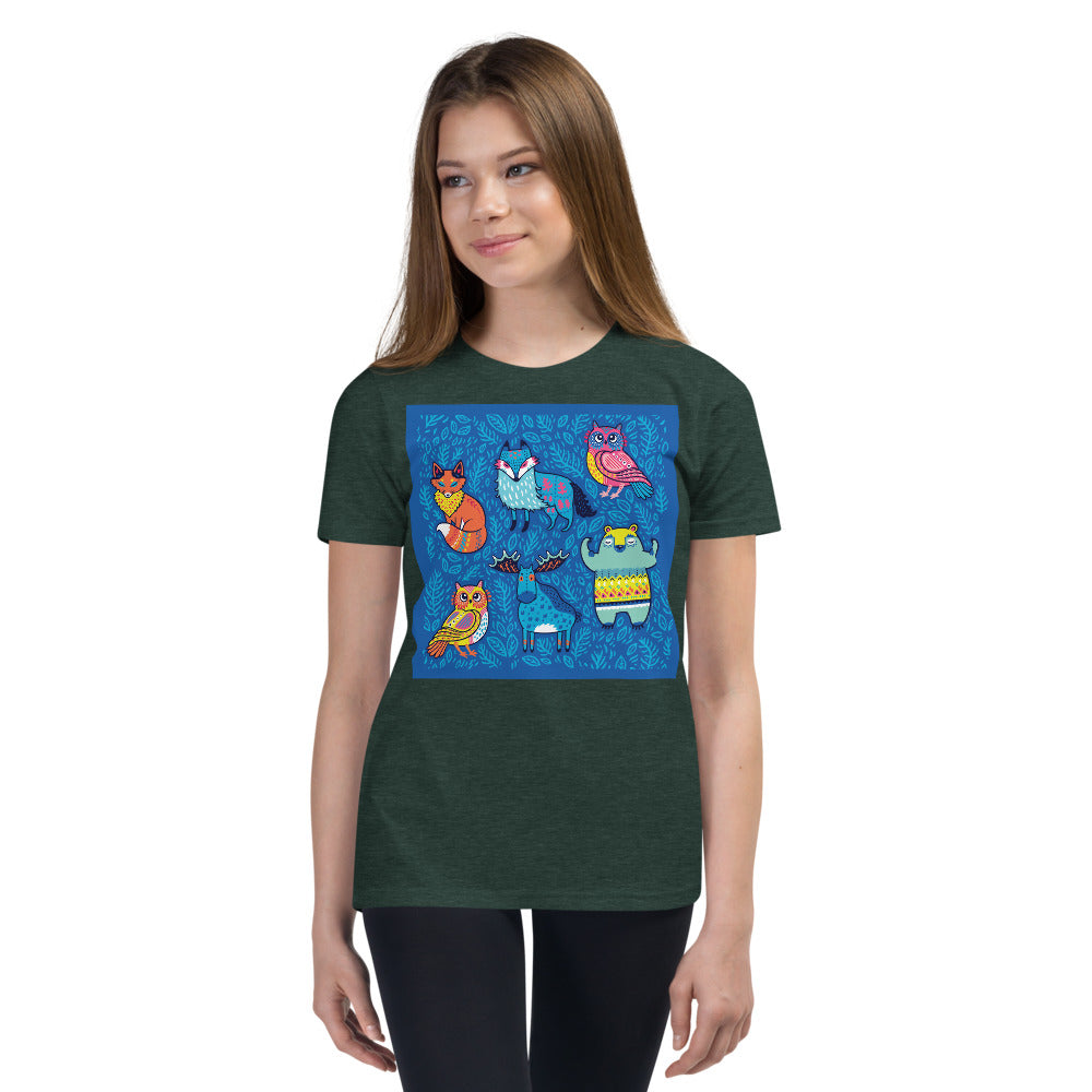 Premium Youth Tee - Blue Moose & Friends