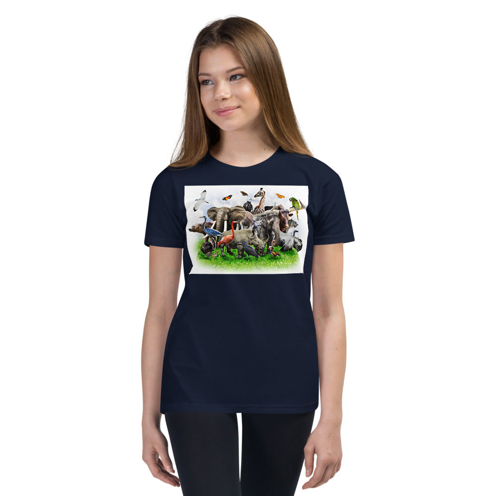 Premium Soft Crew Neck - Animal Montage - Ronz-Design-Unique-Apparel