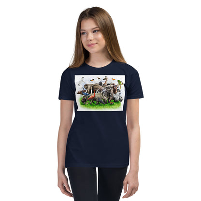 Premium Soft Crew Neck - Animal Montage - Ronz-Design-Unique-Apparel