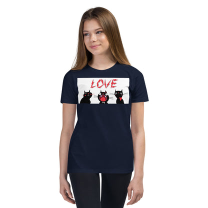 Premium Soft Crew Neck - Love Cats - Ronz-Design-Unique-Apparel