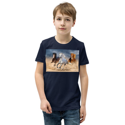 Premium Soft Crew Neck - Wild Horses