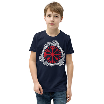 Premium Soft Crew Neck - Magical Norse Runic Compass