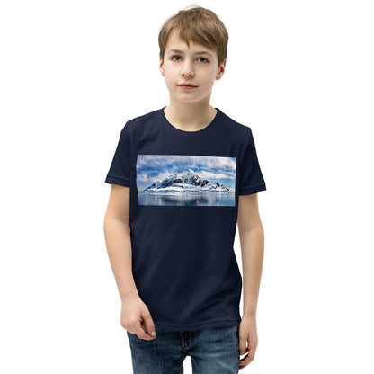 Premium Soft Crew Neck - Wispy Antartica Clouds