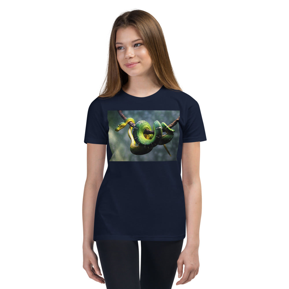 Premium Soft Crew Neck - Green Tree Python