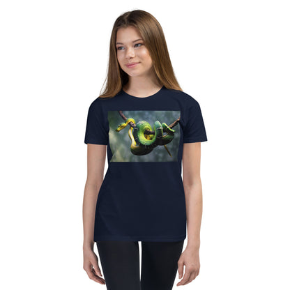 Premium Soft Crew Neck - Green Tree Python