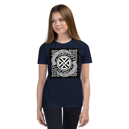Premium Soft Crew Neck - Viking Runes & Celtic Knot Design