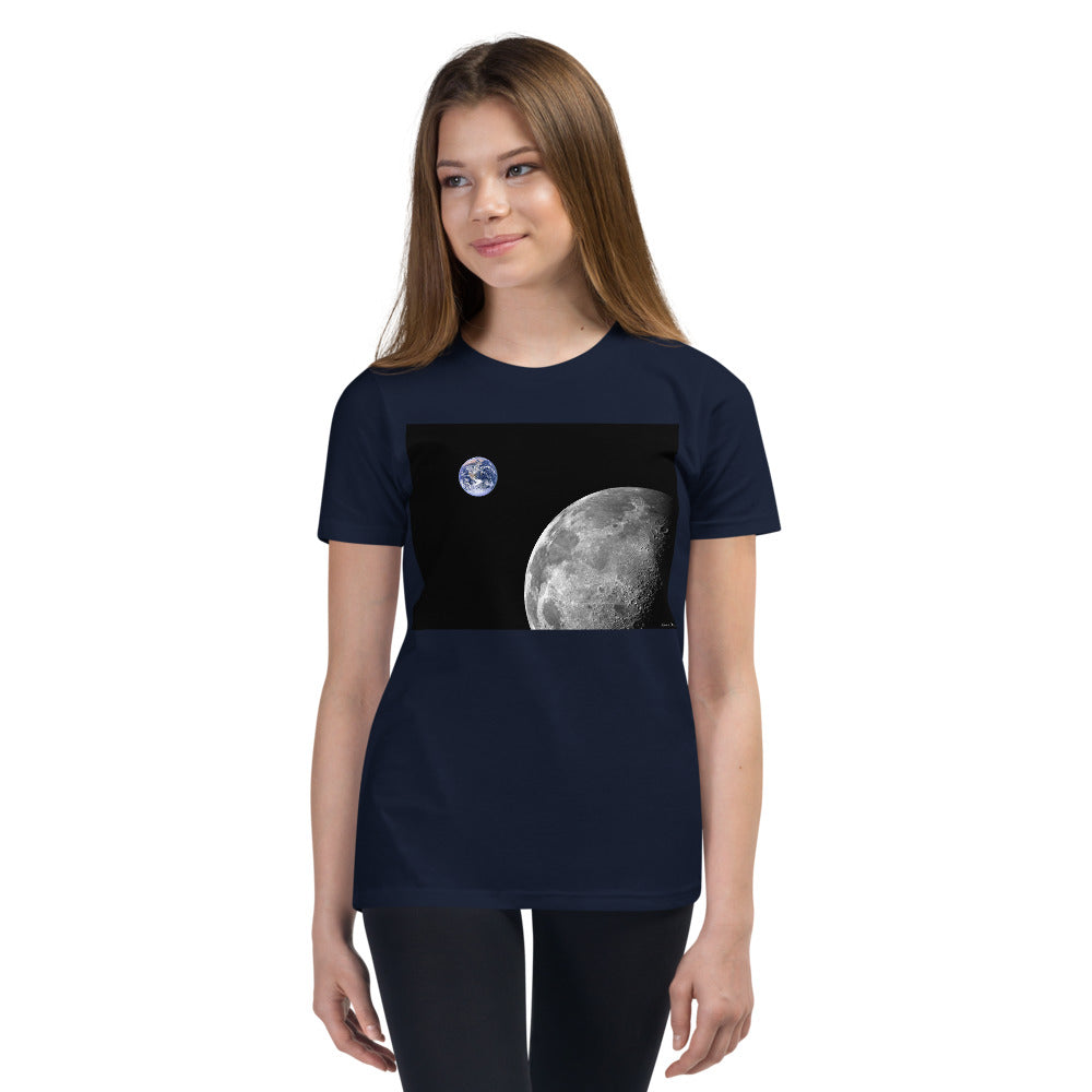 Premium Soft Crew Neck - NASA Photo: Earth & Moon