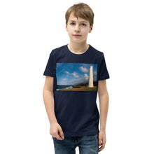 Load image into Gallery viewer, Premium Soft Crew Neck - N. Shore Lighthouse Big Island Hawaii
